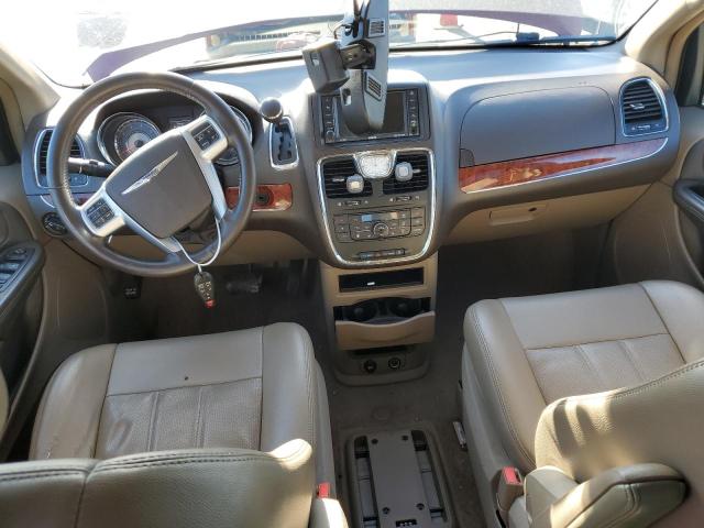 2C4RC1CGXCR362280 - 2012 CHRYSLER TOWN & COU TOURING L MAROON photo 8