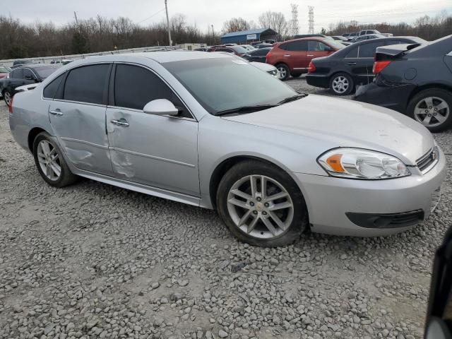 2G1WC5EM9A1258722 - 2010 CHEVROLET IMPALA LTZ SILVER photo 4