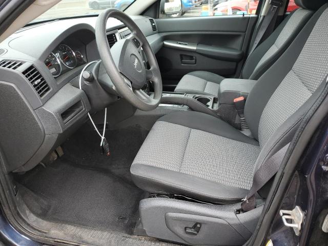 1J8GR48K28C220759 - 2008 JEEP GRAND CHEROKEE LAREDO BLUE photo 7
