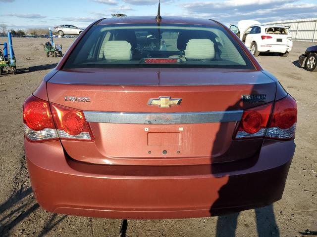 1G1PC5SH7C7289551 - 2012 CHEVROLET CRUZE LS ORANGE photo 6