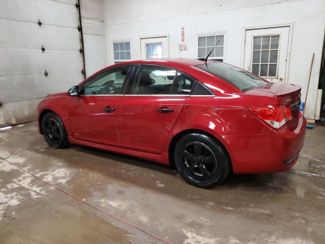 1G1PF5SC0C7380012 - 2012 CHEVROLET CRUZE LT RED photo 2