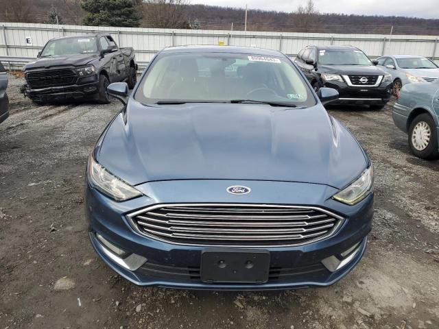 3FA6P0LU7JR103301 - 2018 FORD FUSION SE HYBRID BLUE photo 5