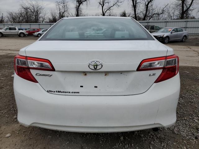 4T1BF1FK0CU139222 - 2012 TOYOTA CAMRY BASE WHITE photo 6