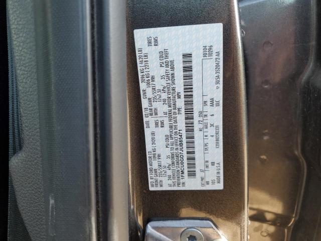 1FMCU0GD7JUB85471 - 2018 FORD ESCAPE SE Сұр фото 12