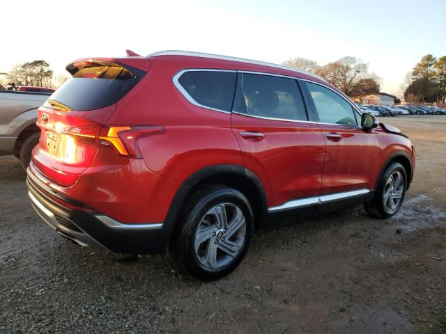 5NMS64AJ2MH330637 - 2021 HYUNDAI SANTA FE SEL RED photo 3