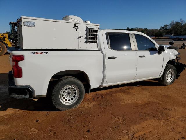 3GCPYAEKXNG160851 - 2022 CHEVROLET SILVERADO K1500 WHITE photo 3