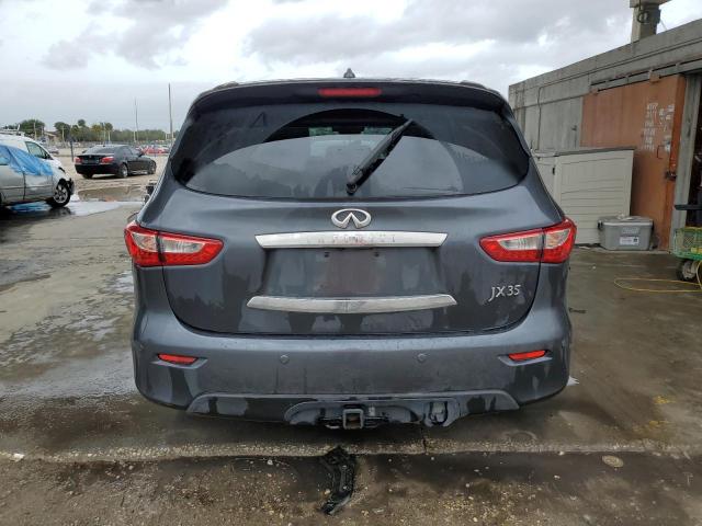 5N1AL0MN3DC311648 - 2013 INFINITI JX35 GRAY photo 6