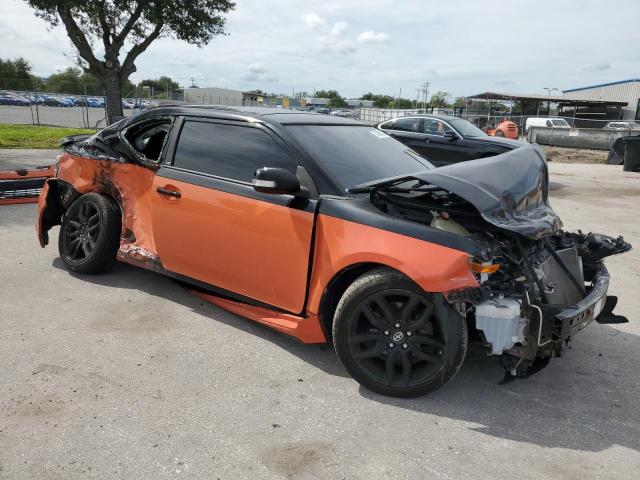 JTKJF5C7XFJ007090 - 2015 TOYOTA SCION TC İki rəngli foto 4