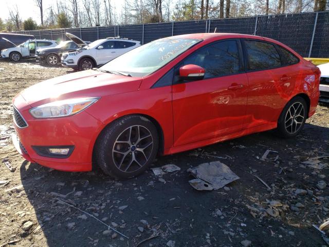 1FADP3F2XFL371753 - 2015 FORD FOCUS SE RED photo 1
