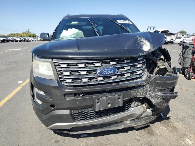 1FM5K8F82HGC69398 - 2017 FORD EXPLORER LIMITED CHARCOAL photo 5