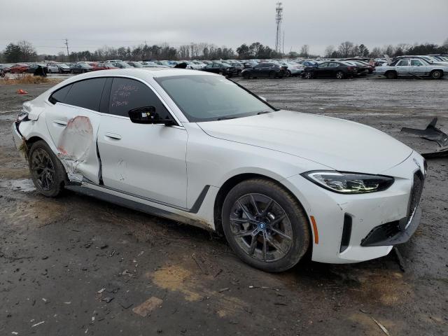 WBY43AW02PFP86590 - 2023 BMW I4 EDRIVE3 Білий фото 4