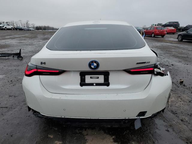 WBY43AW02PFP86590 - 2023 BMW I4 EDRIVE3 Білий фото 6