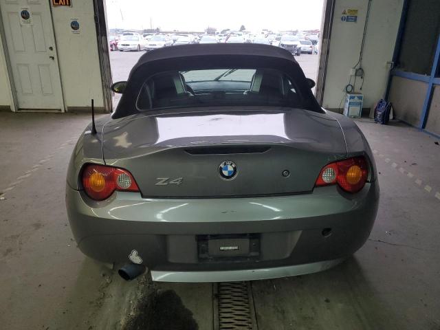 4USBT33554LR68859 - 2004 BMW Z4 2.5 GRAY photo 6