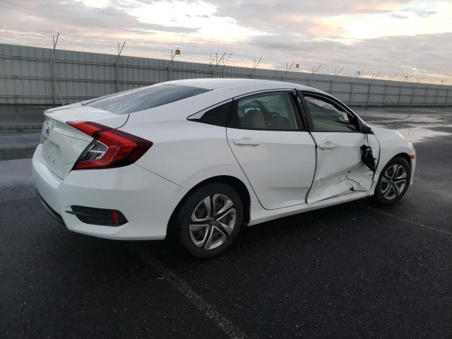 2HGFC2F59JH502715 - 2018 HONDA CIVIC LX WHITE photo 3