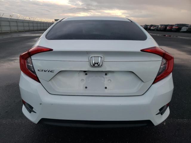 2HGFC2F59JH502715 - 2018 HONDA CIVIC LX WHITE photo 6