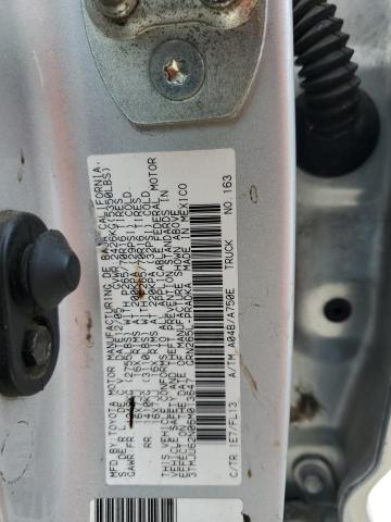 3TMJU62N06M013647 - 2006 TOYOTA TACOMA DOUBLE CAB PRERUNNER SILVER photo 12