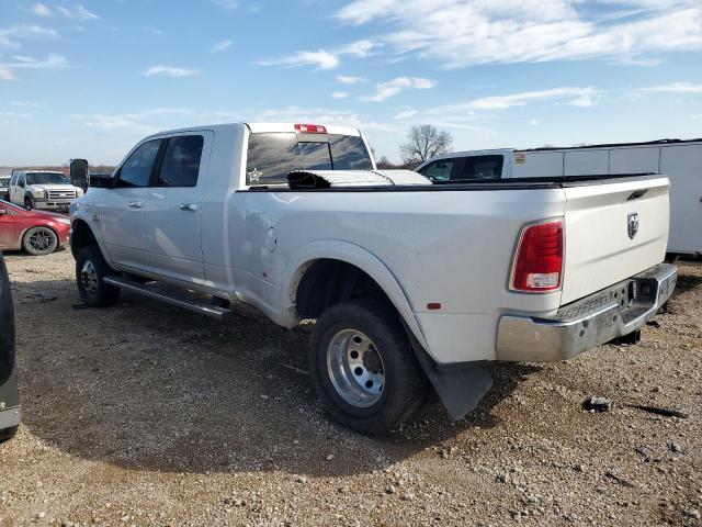 3C63RRNL0EG248575 - 2014 RAM 3500 LONGHORN WHITE photo 2