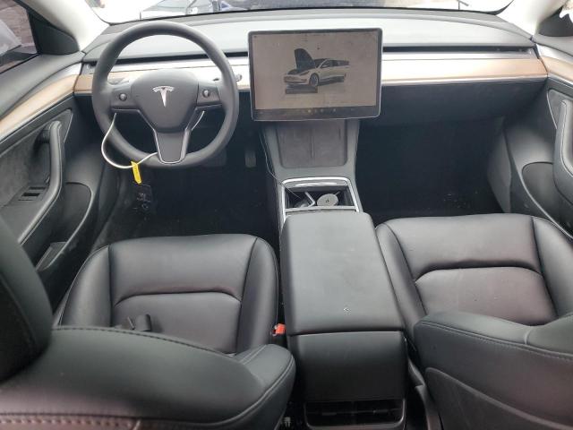 5YJ3E1EB8NF348006 - 2022 TESLA MODEL 3 أبيض صورة 8