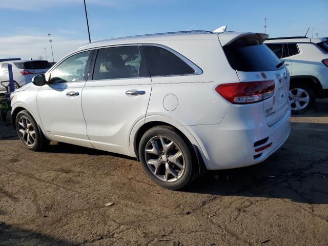 5XYPKDA53GG079727 - 2016 KIA SORENTO SX WHITE photo 2