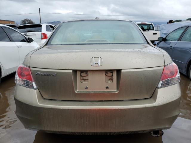 JHMCP26828C065037 - 2008 HONDA ACCORD EXL TAN photo 6