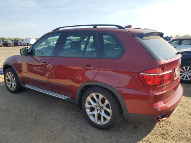 5UXZV4C56CL985963 - 2012 BMW X5 XDRIVE35I RED photo 2
