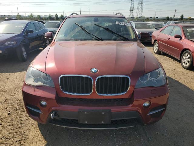 5UXZV4C56CL985963 - 2012 BMW X5 XDRIVE35I RED photo 5
