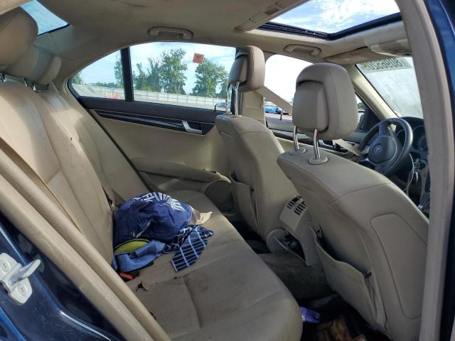 WDDGF8AB2DR240945 - 2013 MERCEDES-BENZ C 300 4MATIC BLUE photo 10