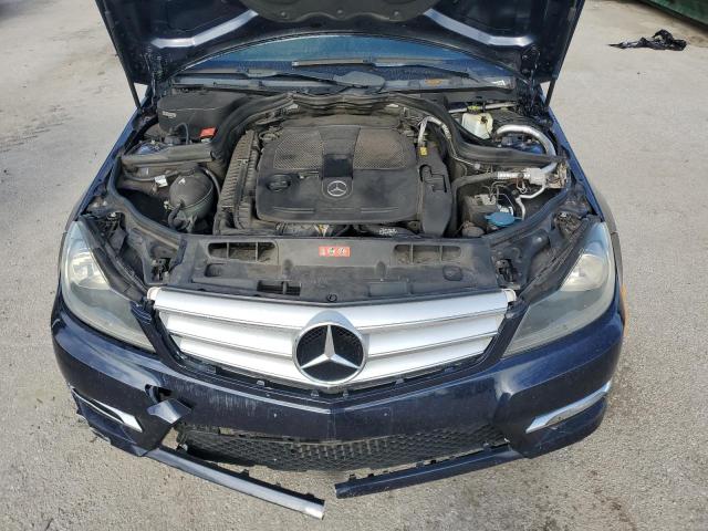 WDDGF8AB2DR240945 - 2013 MERCEDES-BENZ C 300 4MATIC BLUE photo 11
