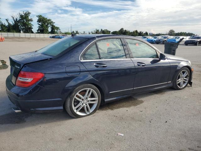 WDDGF8AB2DR240945 - 2013 MERCEDES-BENZ C 300 4MATIC BLUE photo 3