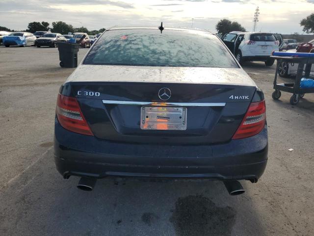 WDDGF8AB2DR240945 - 2013 MERCEDES-BENZ C 300 4MATIC BLUE photo 6