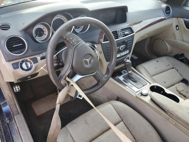 WDDGF8AB2DR240945 - 2013 MERCEDES-BENZ C 300 4MATIC BLUE photo 8