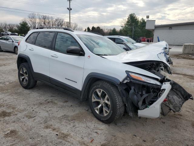 1C4PJMBS0EW161566 - 2014 JEEP CHEROKEE TRAILHAWK WHITE photo 4