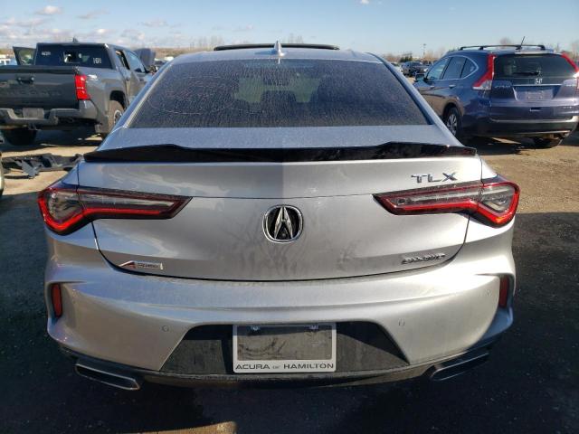 19UUB6F51MA801460 - 2021 ACURA TLX TECH A SILVER photo 6