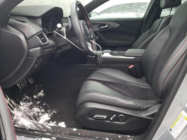 19UUB6F51MA801460 - 2021 ACURA TLX TECH A SILVER photo 7