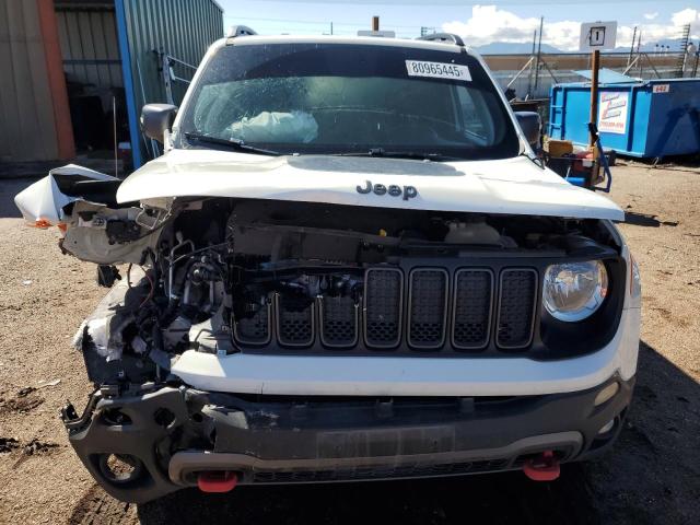 ZACNJBC13KPK72202 - 2019 JEEP RENEGADE TRAILHAWK Սպիտակ լուսանկար 5
