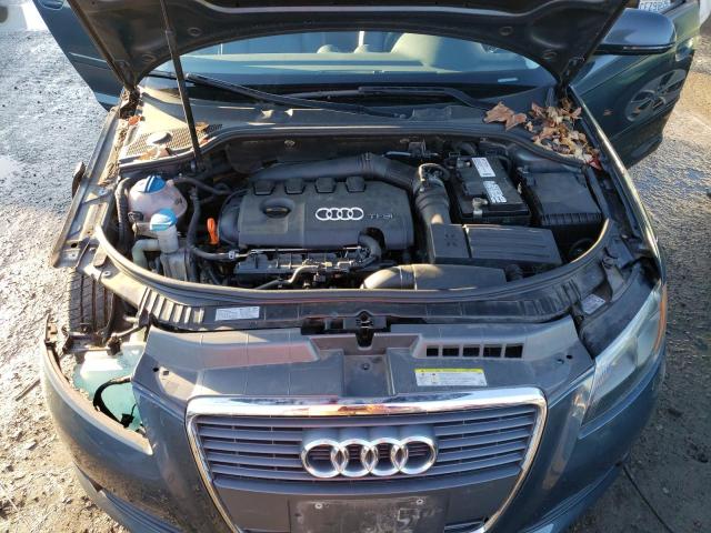 WAUHE78PX9A017987 - 2009 AUDI A3 2.0T GRAY photo 11