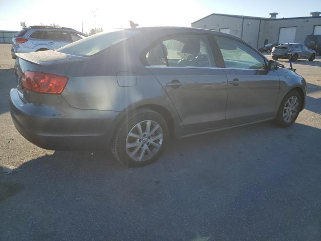 3VWD17AJ4EM417993 - 2014 VOLKSWAGEN JETTA SE GRAY photo 3