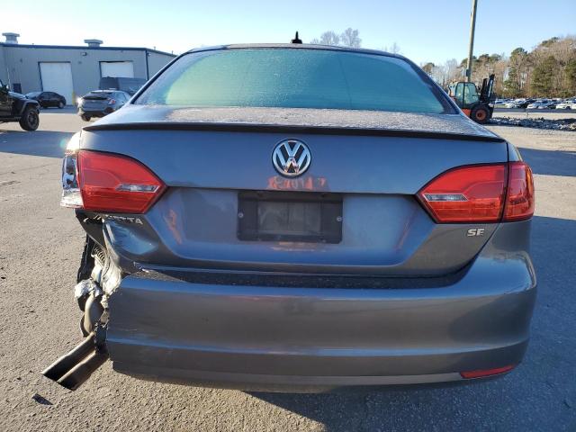 3VWD17AJ4EM417993 - 2014 VOLKSWAGEN JETTA SE GRAY photo 6