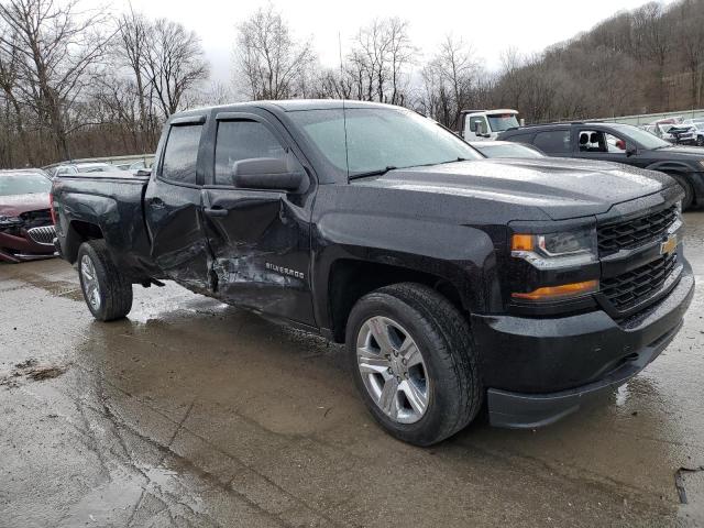 1GCVKPEC9HZ355994 - 2017 CHEVROLET SILVERADO K1500 CUSTOM BLACK photo 4