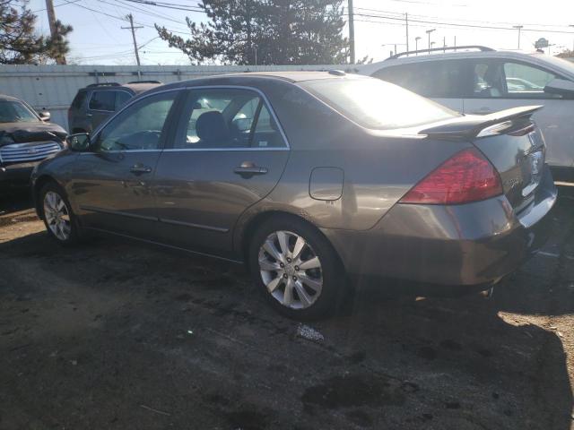 1HGCM66546A050816 - 2006 HONDA ACCORD EX GRAY photo 2