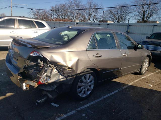 1HGCM66546A050816 - 2006 HONDA ACCORD EX GRAY photo 3