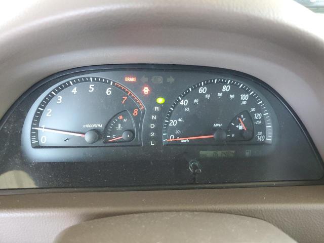 JTDBE32K220104549 - 2002 TOYOTA CAMRY LE WHITE photo 9