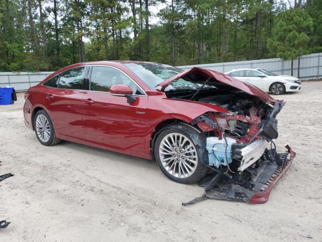 4T1DA1AB3MU004669 - 2021 TOYOTA AVALON LIMITED BURGUNDY photo 4