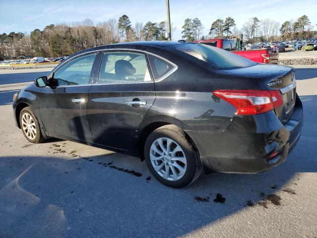 3N1AB7AP6KY377107 - 2019 NISSAN SENTRA S BLACK photo 2