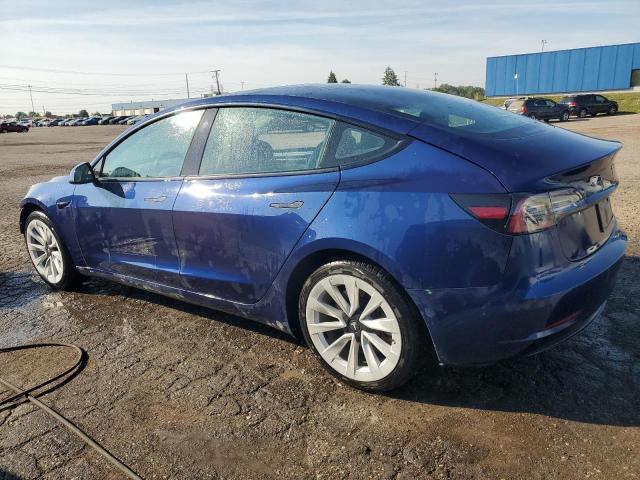 5YJ3E1EAXNF369897 - 2022 TESLA MODEL 3 Mavi foto 2