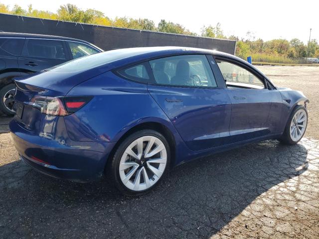 5YJ3E1EAXNF369897 - 2022 TESLA MODEL 3 Mavi foto 3