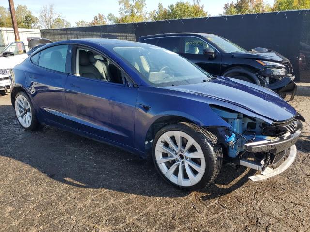 5YJ3E1EAXNF369897 - 2022 TESLA MODEL 3 Mavi foto 4