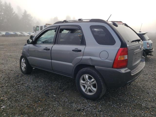 KNDJF723777364467 - 2007 KIA SPORTAGE EX GRAY photo 2