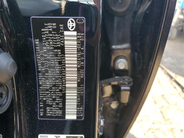 5YFB4MDE8SP310657 - 2025 TOYOTA COROLLA LE 黑色 照片 12