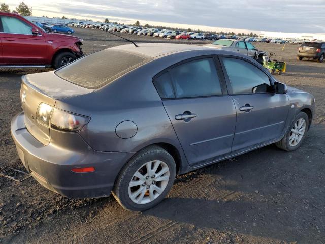 JM1BK32F681777147 - 2008 MAZDA 3 I GRAY photo 3